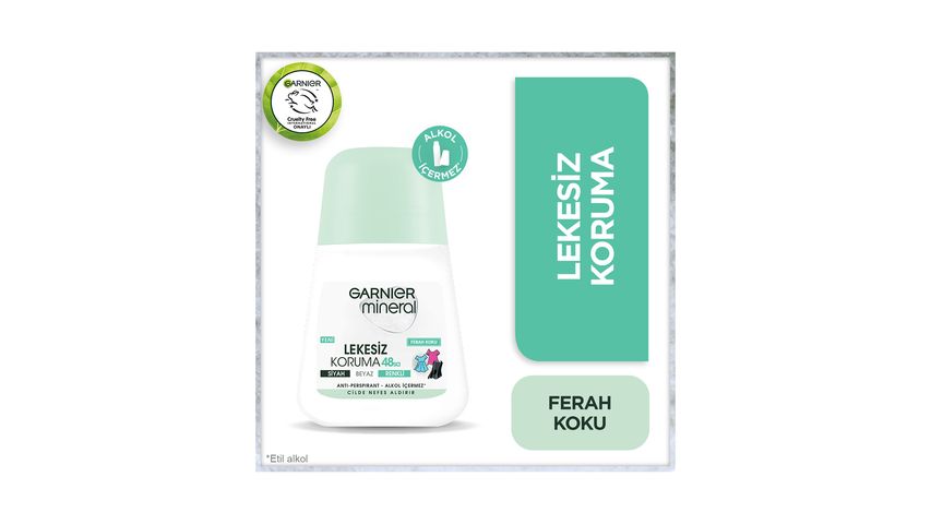 Garnier Mineral Lekesiz Koruma Ferah Koku Roll On 50 ml