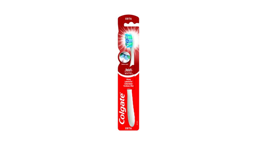 Colgate 360 Visible White Single Toothbrush