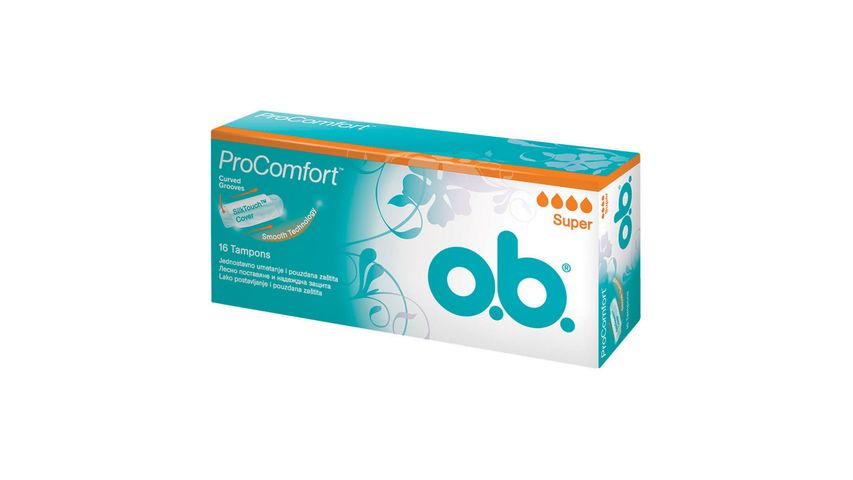 O.B. O.B Tampon Super Plus 16 Pack