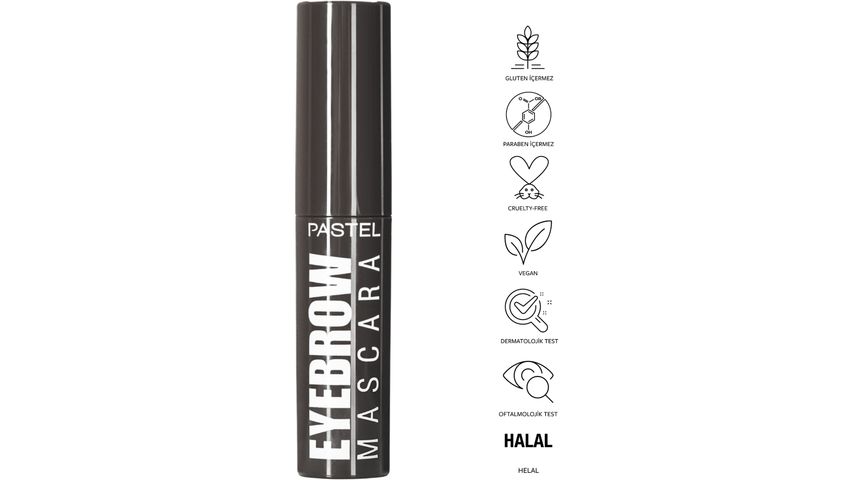 Pastel Profashion Eyebrow 24 Deep Brown Eyebrow Mascara