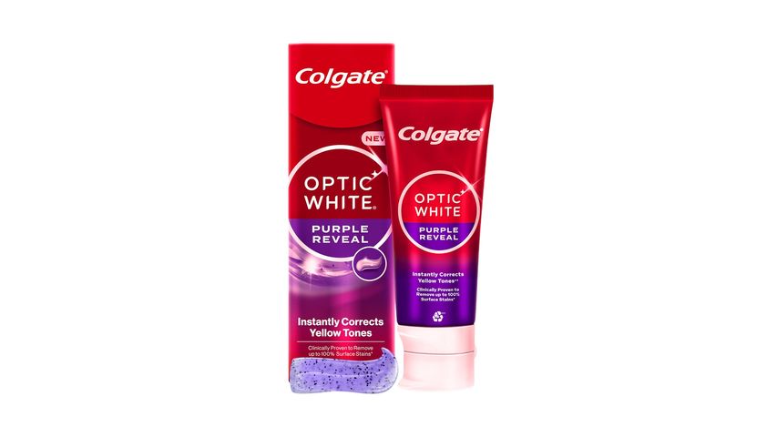 Colgate Optic White Purple Toothpaste 75 ml