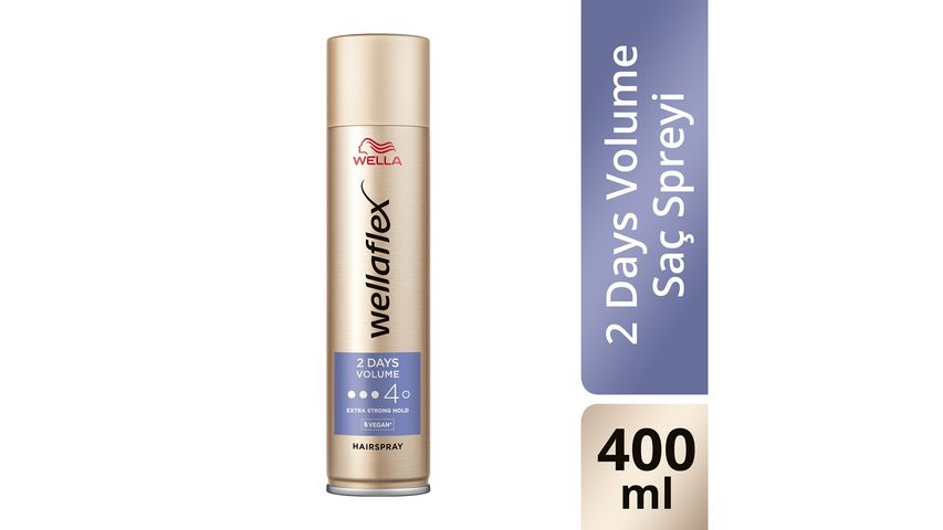Wella Wellaflex 2 Days Volume 2 Gün Boyunca Hacim Veren Saç Spreyi Extra 400 ml