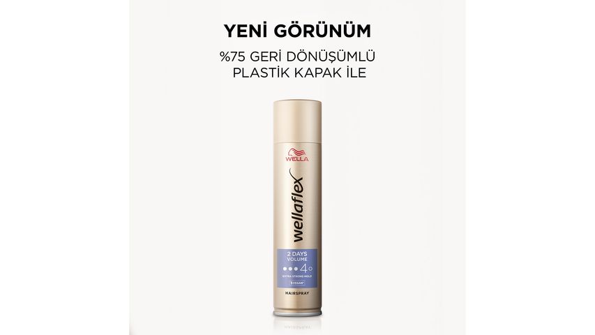 Wella Wellaflex 2 Days Volume 2 Gün Boyunca Hacim Veren Saç Spreyi Extra 400 ml
