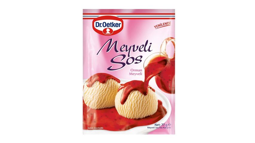 Dr. Oetker Fruit Dessert Sauce 77 g