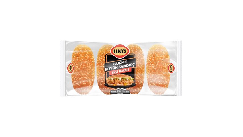 Uno Gourmet Large Sesame Sandwich Bread 400 g