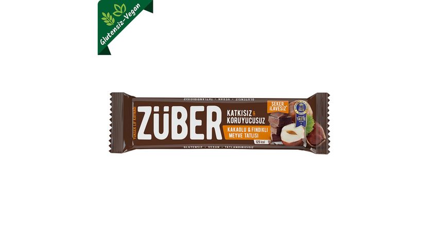 Züber Fındık & Kakaolu Meyve Tatlısı 40 g