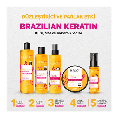 Urban Care Brazilian Keratin Saç Bakım Kremi 200 ml