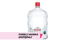 Kızılay BPA'sız Damacana Su 19 L + Farklı Marka Değişimi