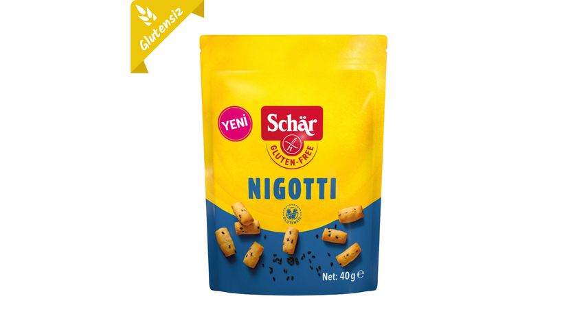 Schar Nigotti Gluten-Free Mini Crackers with Black Cumin 40 g