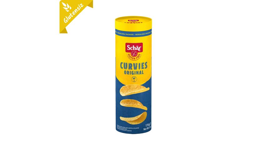Schar Curvies Original Glutensiz Patates Cipsi 170 g