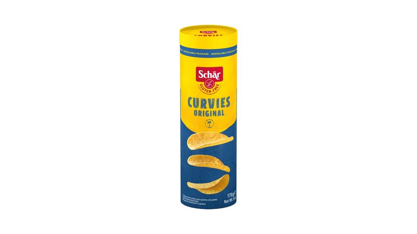 Schar Curvies Original Glutensiz Patates Cipsi 170 g