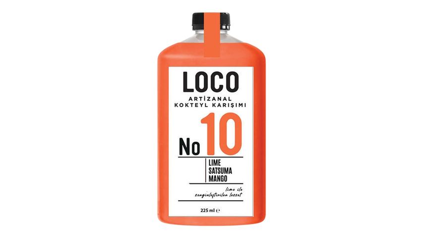 Loco No:10 Lime Satsuma Mango 225 ml