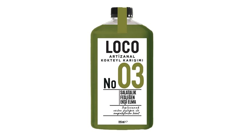 Loco No:03 Salatalık Fesleğen 225 ml