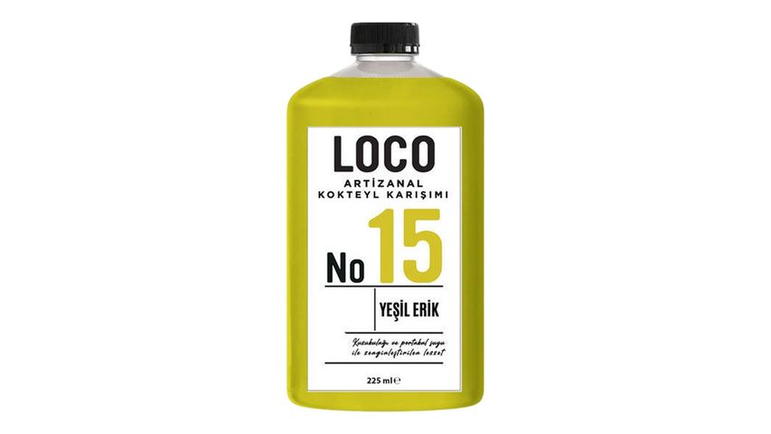 Loco No:15 Yeşil Erik 225 ml
