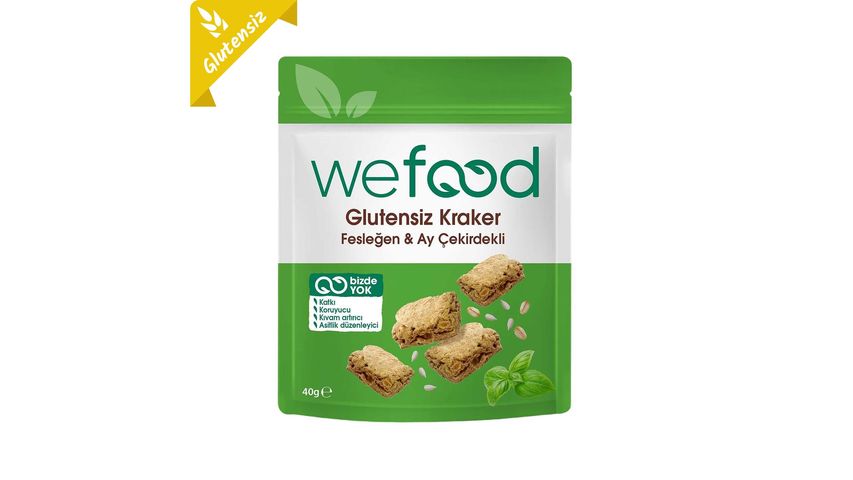 Wefood Fesleğenli Kraker 40 g