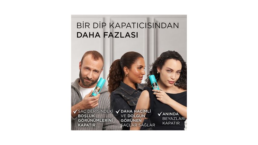L'Oreal Paris Magic Retouch Kapatıcı Kahverengi Saç Spreyi 75 ml