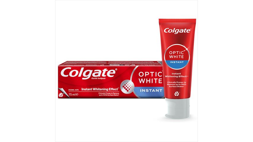 Colgate Optic White Anında Beyazlık Etkisi Beyazlatıcı Diş Macunu 75 ml