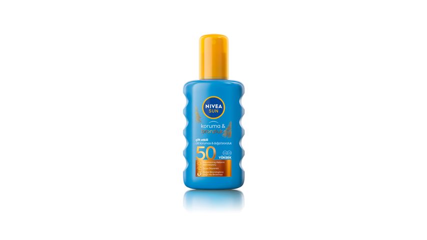 NIVEA SUN SPF50 Güneş Koruyucu Ve Bronzlaştırıcı Sprey 200ml
