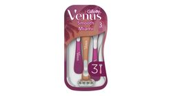 Gillette Venus Smooth Miami Women’s Disposable Razors 3 Pack