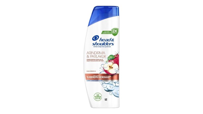 Head & Shoulders Arındırma & Parlaklık Elma Sirkeli Kepek Karşıtı Şampuan 330 ml
