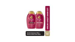 OGX Kırılma Karşıtı Keratin Oil Saç Bakım Kremi 2x385 ml