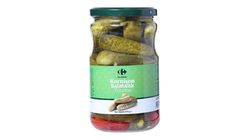 Carrefour Gherkin Pickles 670 g