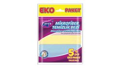 Parex Microfiber Cleaning Cloth Eco Pack 5 pcs