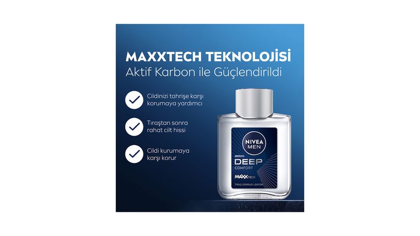 NIVEA MEN Deep DiMENsion Tıraş Sonrası Losyon 100 ml