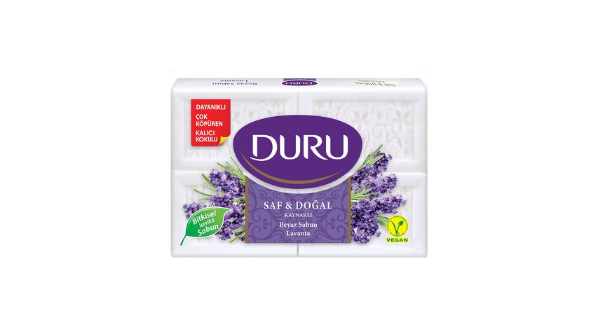 Duru Saf & Doğal Lavanta Sabunu 4x150 g
