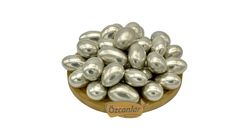 Parlak Gümüş Badem Draje 250 g