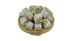 Antep Fıstıklı & Hindistan Cevizli Çifte Kavrulmuş Kuş Lokumu 500 g