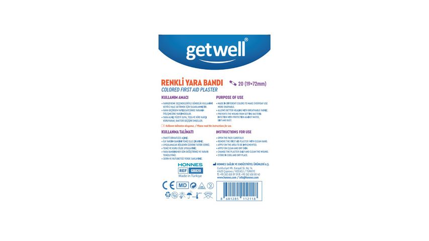 Getwell Colorful Band-Aid