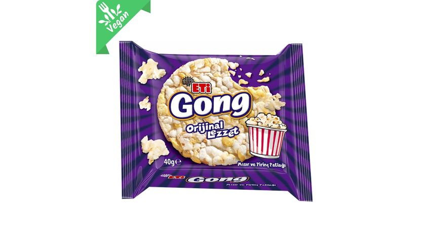 Eti Gong Mısır ve Pirinç Patlağı 40 g