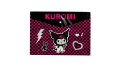 Kuromi 590158 Çıtçıtlı Dosya