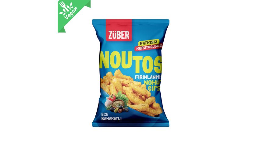 Züber Noutos Aegean Spiced Roasted Chickpea Chips 55 g