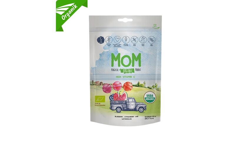 Mom Organic Lollipop 58 g