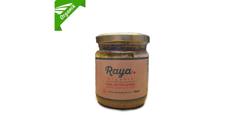 Raya Organic Green Olive Paste 180 g