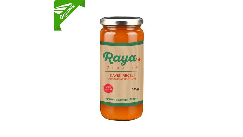 Raya Organik Kayısı Reçeli 300 g