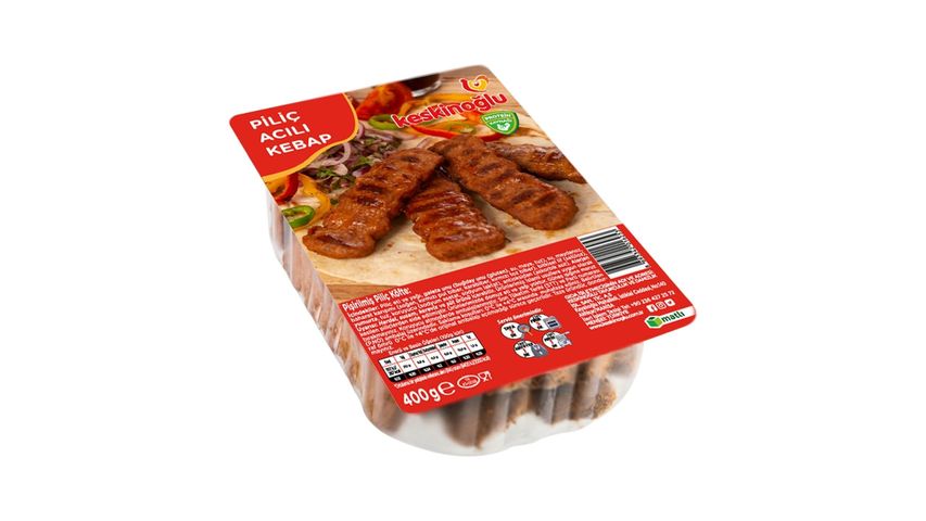 Keskinoğlu Piliç Acılı Kebap 400 g