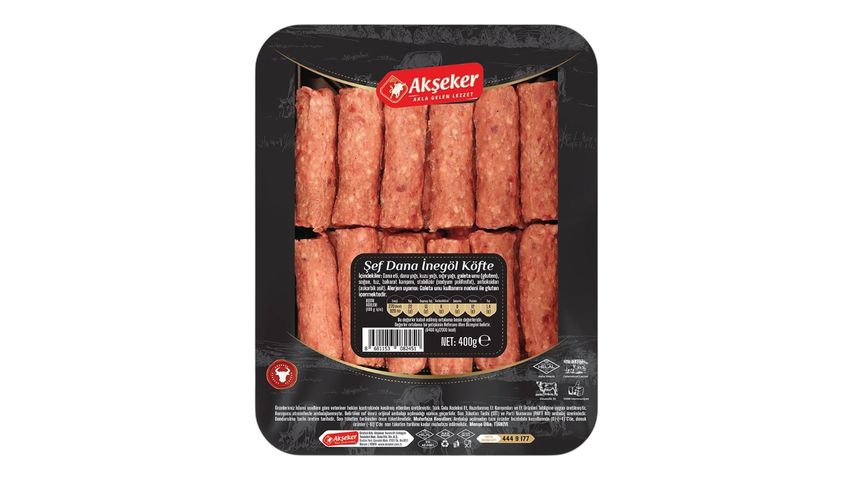 Akşeker Dana İnegöl Köfte 400 g