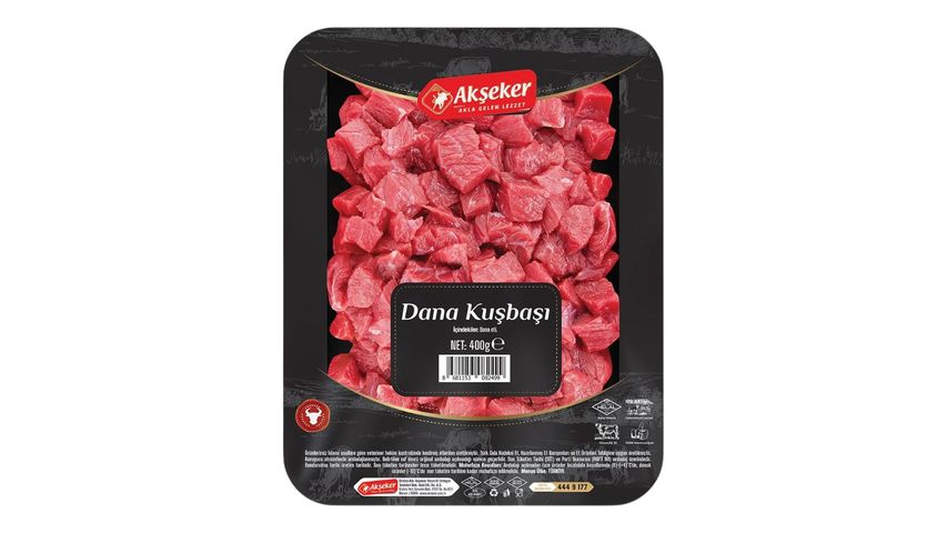 Akşeker Dana Kuşbaşı 400 g