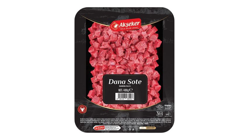 Akşeker Dana Sote 400 g