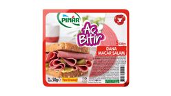 Pınar Open Finish Large Sliced Hungarian Salami 50 g