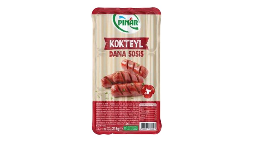 Pınar Cocktail Sausage 215 g