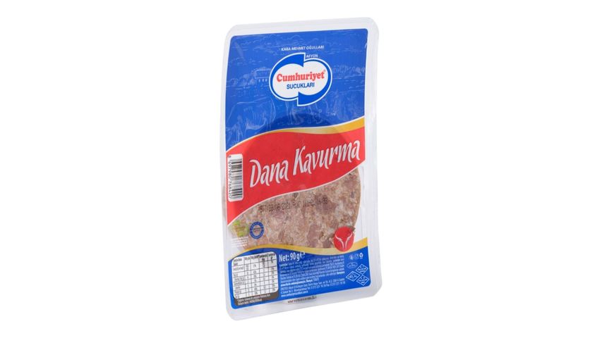 Cumhuriyet Sucukları Dilimli Dana Kavurma 90 g