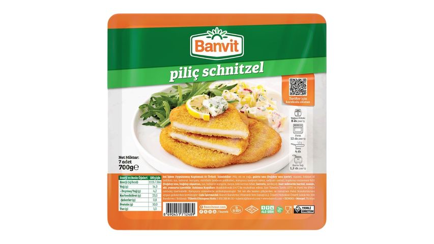 Banvit Chicken Schnitzel 700 g