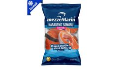 Mezzamarin Frozen Black Sea Salmon Steak Sliced 500 g