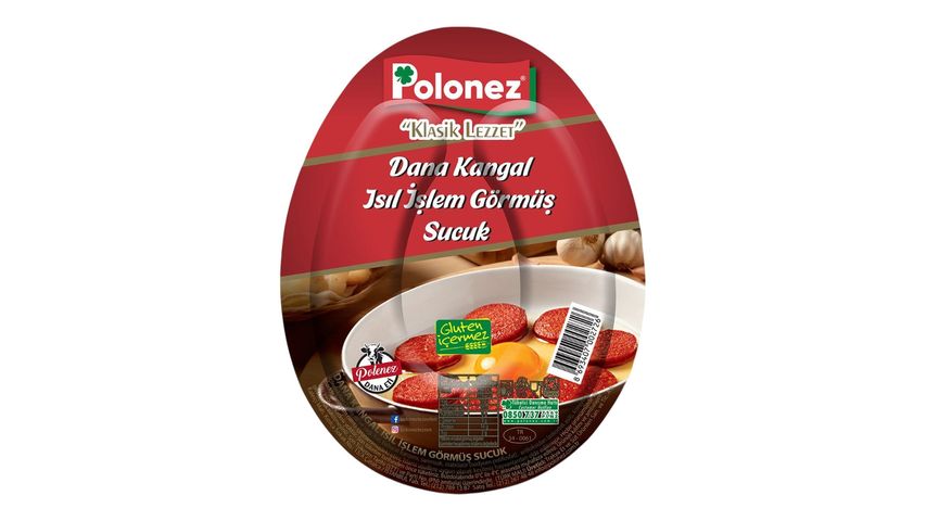 Polonez Dana Kangal Isıl İşlem Görmüş Sucuk 180 g