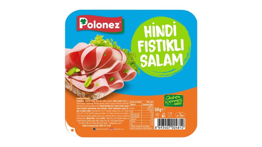 Polonez Turkey Pistachio Salami 50 g