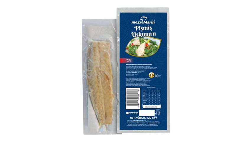 Mezzamarin Cooked Plain Mackerel 120 g